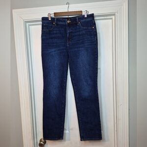 Talbots Dark Blue Straight Leg Jeans Size 10